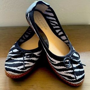 Cole Haan Grand Series- zebra flats